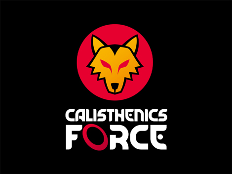 Diseño de logo e isotipo para Calisthenics Force.