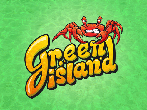 Diseño de logo e isotipo para Green Island.
