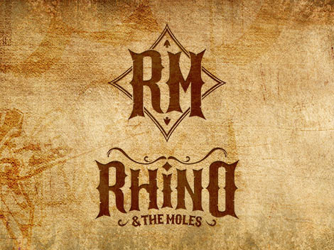 Diseño de logo para The Rhino & The Moles.
