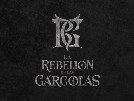 Diseño de logo e isotipo para La Rebelión de las Gárgolas.